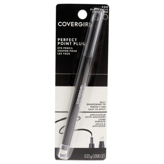COVERGIRL Perfect Point Plus Eyeliner Pencil, Black Onyx Pack of 1, Long-Lasting, Versatile Black Eyeliner, Soft Smudging Tip, No Sharpening Needed Beauty & Personal Care COVERGIRL