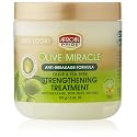African Pride Olive Miracle Anti-Breakage Creme 6oz Jar (2 Pack) Beauty & Personal Care African Pride