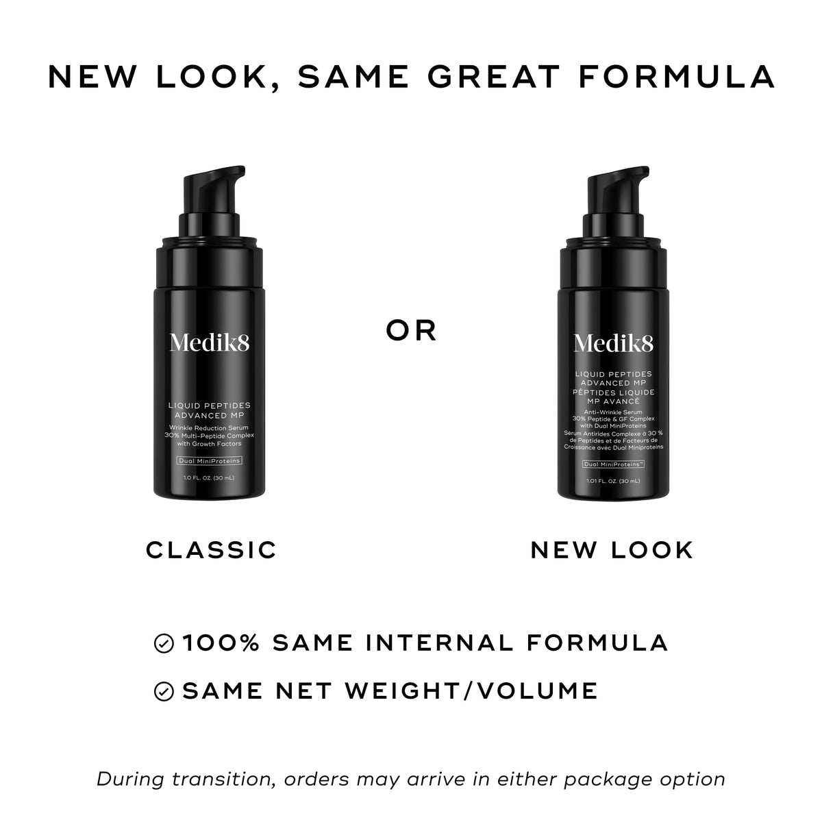 Medik8 Liquid Peptides Advanced MP - Peptide Serum - Face Serum for Wrinkle Reduction - Hydrating and Supports Collagen, Hyaluronic Acid - 1 oz.