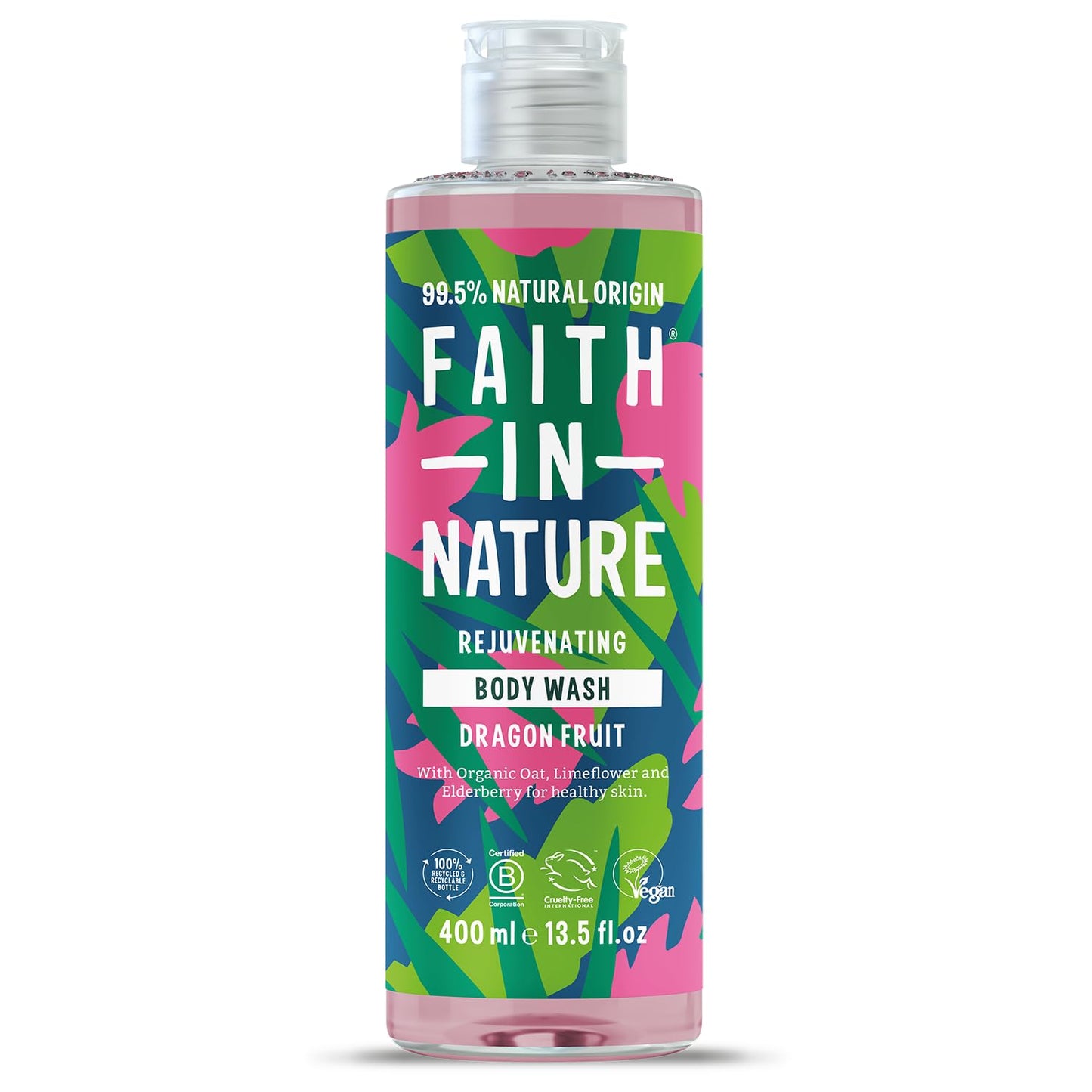 Faith in Nature Dragon fruit Revitalising Body Wash 400ml Beauty & Personal Care FAITH IN NATURE