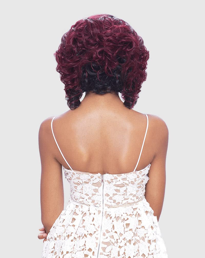 Vanessa SUPER KARA (C1B30) Synthetic V-Line C-Side Part Wig