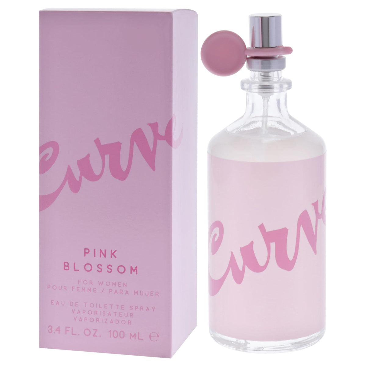 Curve Pink Blossom by Liz Claiborne for Women - 3.4 oz EDT Spray Beauty & Personal Care Liz Claiborne