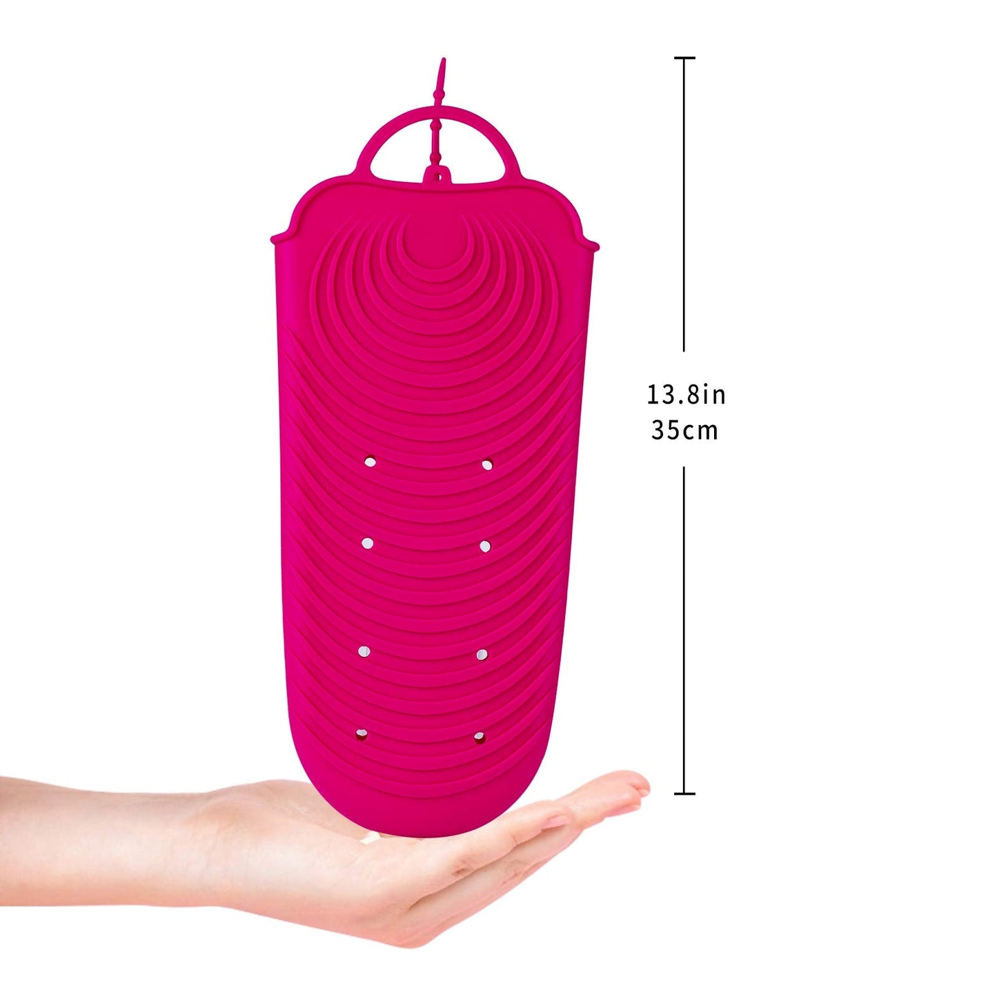 ZAXOP Silicone Heat Resistant Holder Mat Pouch for Flat Iron,Curling Iron,Hot Hair Tools(Hotpink) Beauty & Personal Care ZAXOP