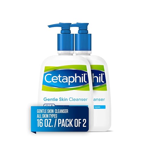 Cetaphil Gentle Cleanser, 16 Fl Oz (Pack of 2) Beauty & Personal Care Cetaphil