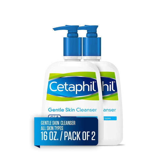 Cetaphil Gentle Cleanser, 16 Fl Oz (Pack of 2) Beauty & Personal Care Cetaphil
