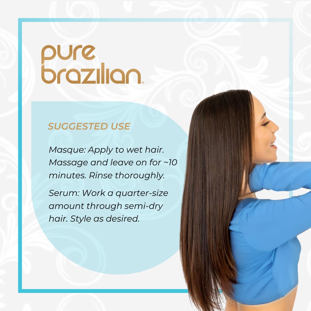 Pure Brazilian 4-Piece Essential Travel Size Kit: Anti-Frizz Shampoo, Conditioner, Serum & Masque Beauty & Personal Care Pure Brazilian