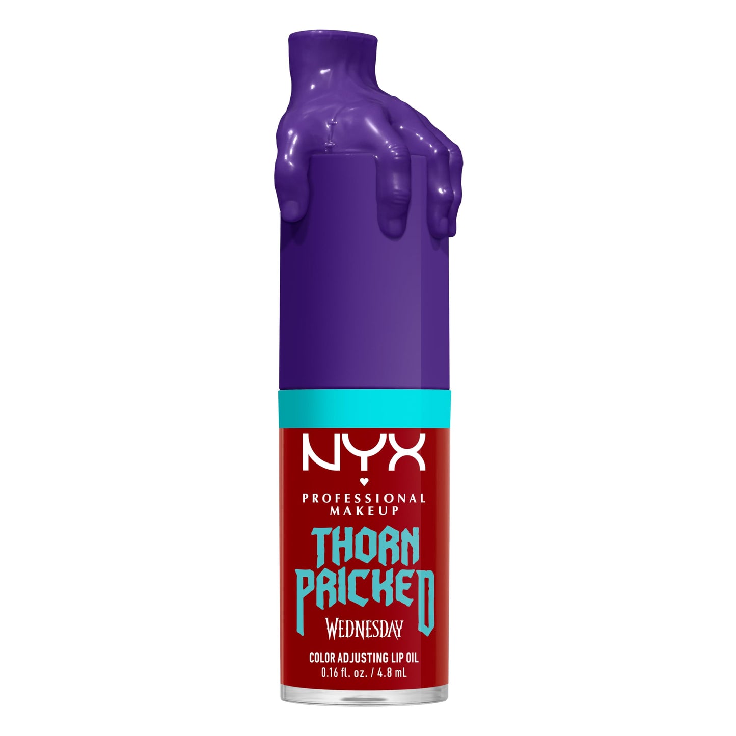 NYX PROFESSIONAL MAKEUP Wednesday Color-Shifting Lip Oil, Moisturizing, Tinted, and Non-Sticky Lip Gloss with up to 12HR Hydration - Thorn Pricked Beauty & Personal Care NYX PROFESSIONAL MAKEUP