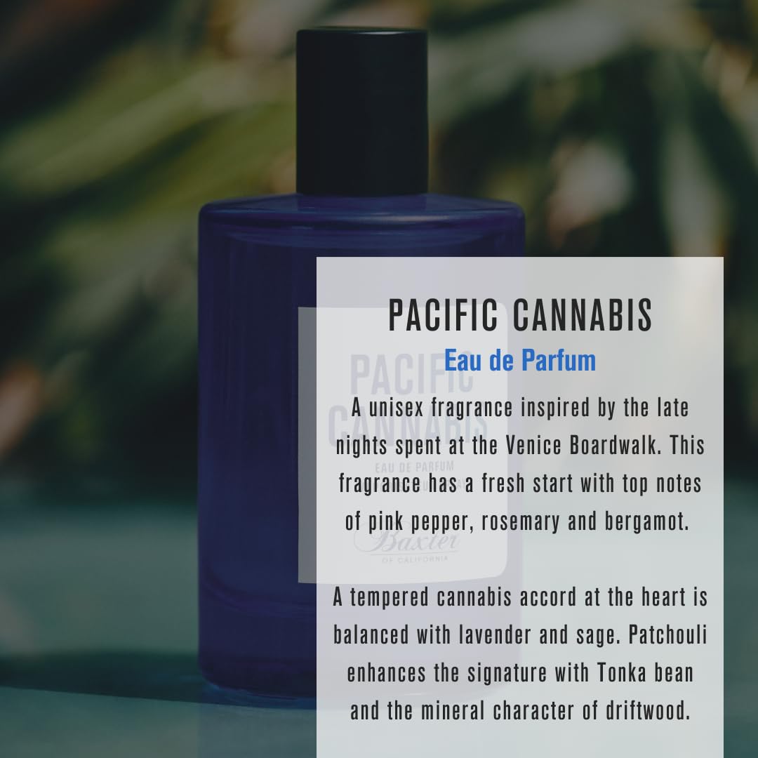 Baxter of California Pacific Cannabis Eau de Parfum Fragrance for Men | Holiday Gift Guide Beauty & Personal Care Baxter of California