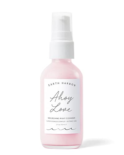 Earth Harbor Ahoy Love Nourishing Cream Cleanser, Gentle Facial Care, Milky Face Wash for Women and Men, Daily Skin Care Formula for Dry & Sensitive Beauty & Personal Care Earth Harbor