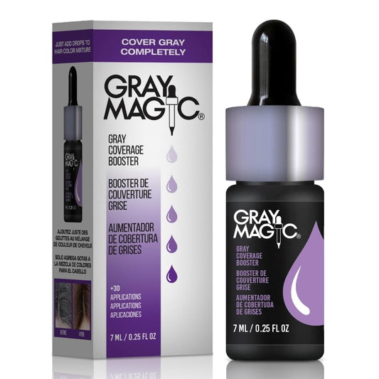 Ardell Gray Magic Hair Color Drops, Additive - Boosts Hair Color Penetration & Covers Gray Hair Completely, Enhanced Hair Dye Absorption, 0.25 oz Beauty & Personal Care Ardell