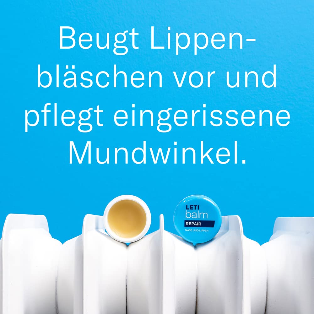 LETI balm Nasen- und Lippenbalsam - Intensive Nasen- und Lippenpflege bei sehr trockener oder rauer Haut, 10 ml Cream Beauty and Personal Care Leti