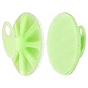 INNERNEED Food-Grade Soft Silicone Body Cleansing Brush Shower Scrubber, Gentle Exfoliating and Massage for All Kinds of Skin (Green) Beauty & Personal Care INNERNEED