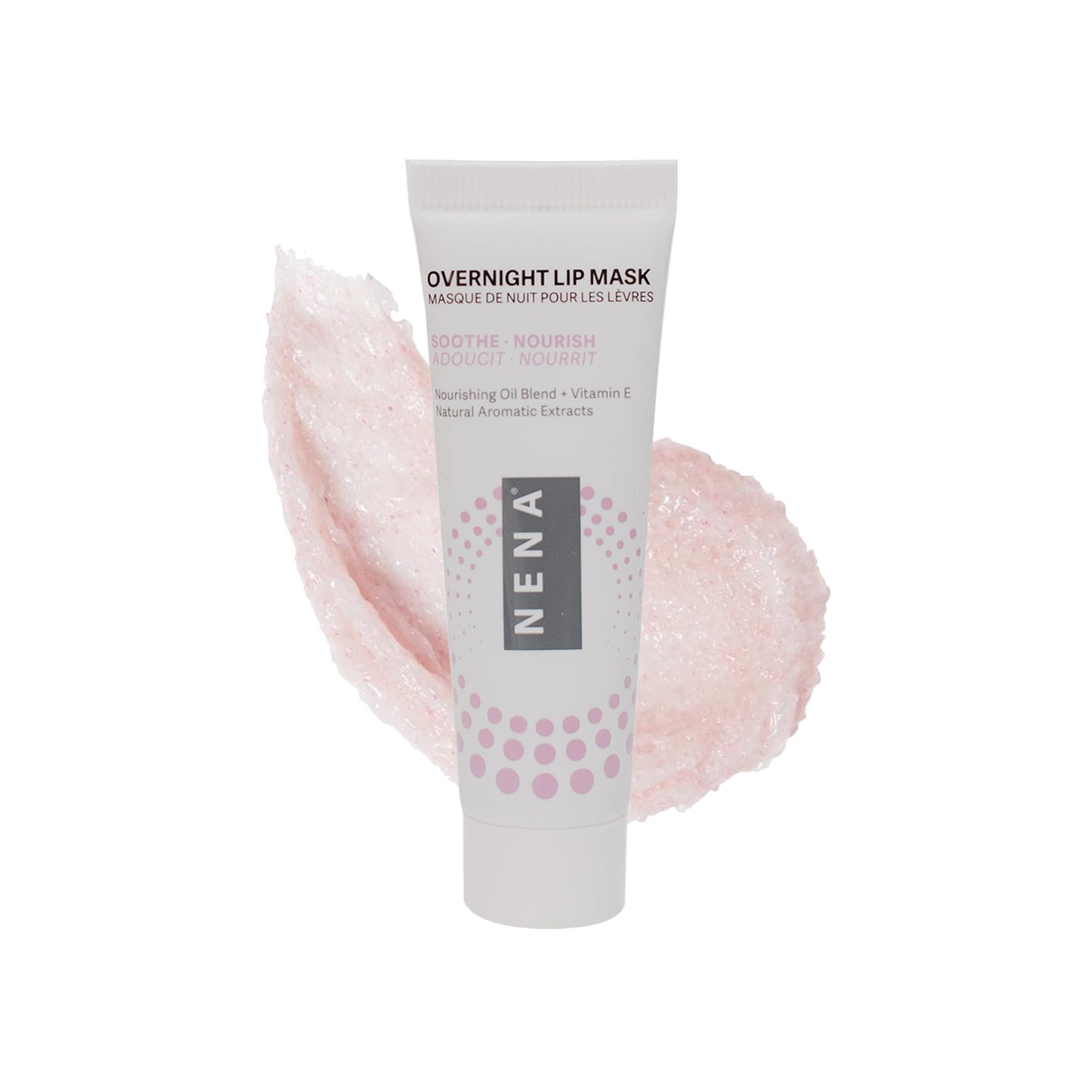 NENA Skincare Overnight Lip Mask - Lip Mask for Women - Deeply Hydrates with Natural Minerals, Nourishing Oils and Butters - Non-Sticky - 0.5 oz. Beauty and Personal Care NENA