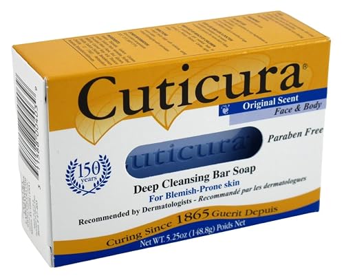 Cuticura Deep Cleansing Bar Soap Original 5.25 Ounce (Pack of 3) Beauty & Personal Care Cuticura