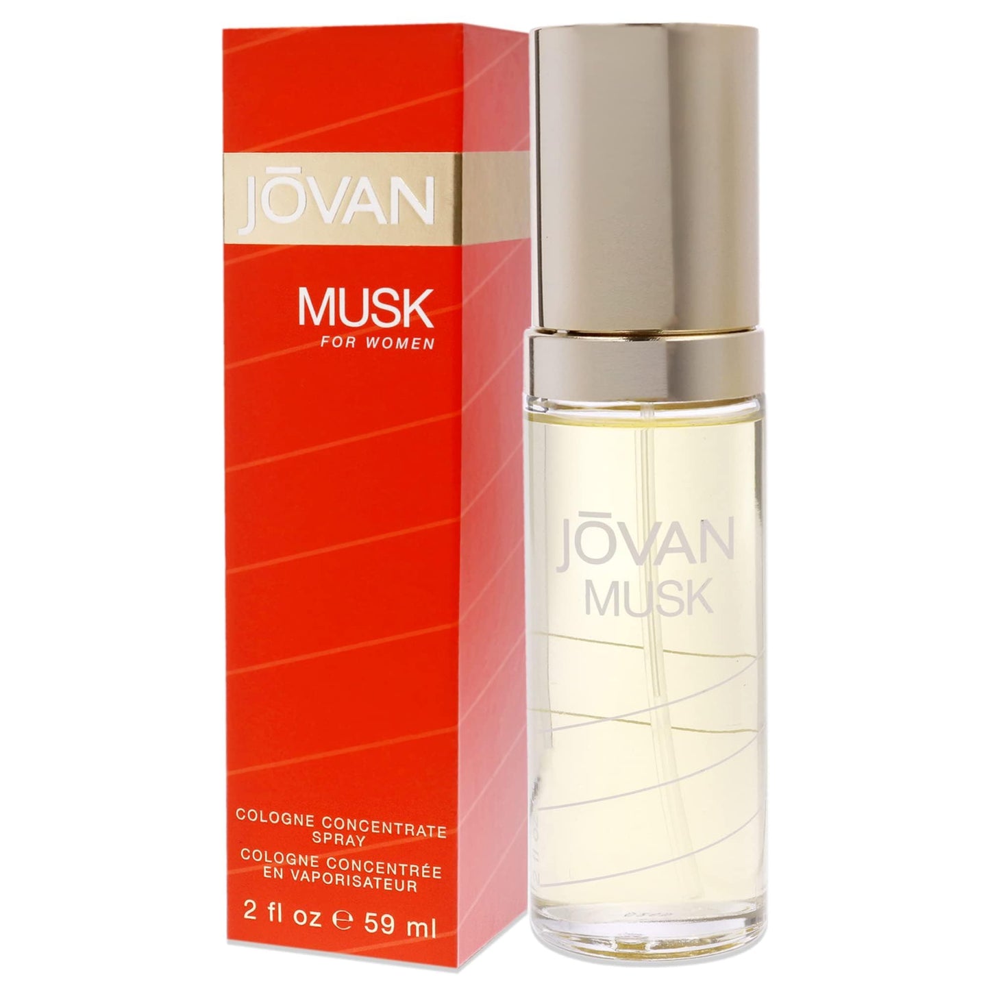 Jovan Musk By Jovan Cologne Concentrate Spray 2 Oz Women Beauty & Personal Care Jovan