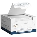 Clean Skin Club Clean Towels®, 100% USDA Biobased Face Towel, Disposable Face Towelette, Eczema Association Accepted, Makeup Remover Dry Wipes, Ultra Beauty & Personal Care CLEAN SKIN CLUB