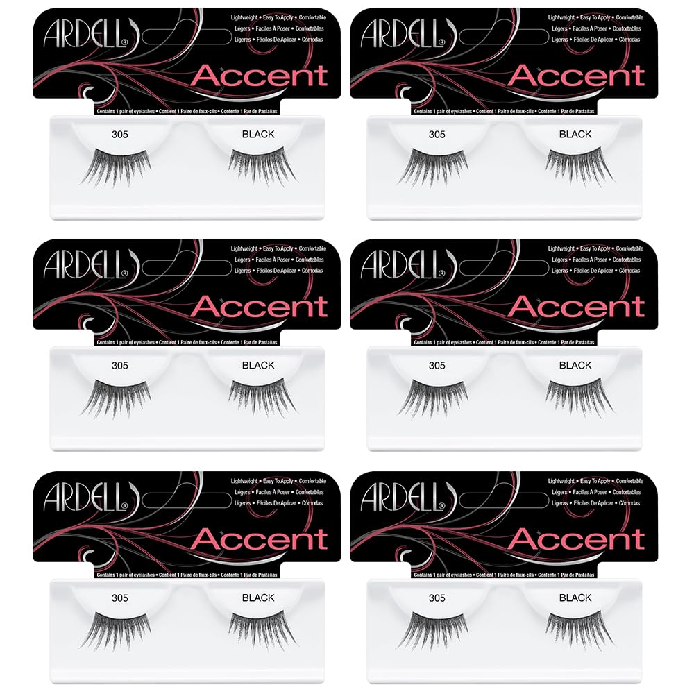 Ardell Accents Lashes Pair - 305, (Pack of 4) Beauty & Personal Care Ardell