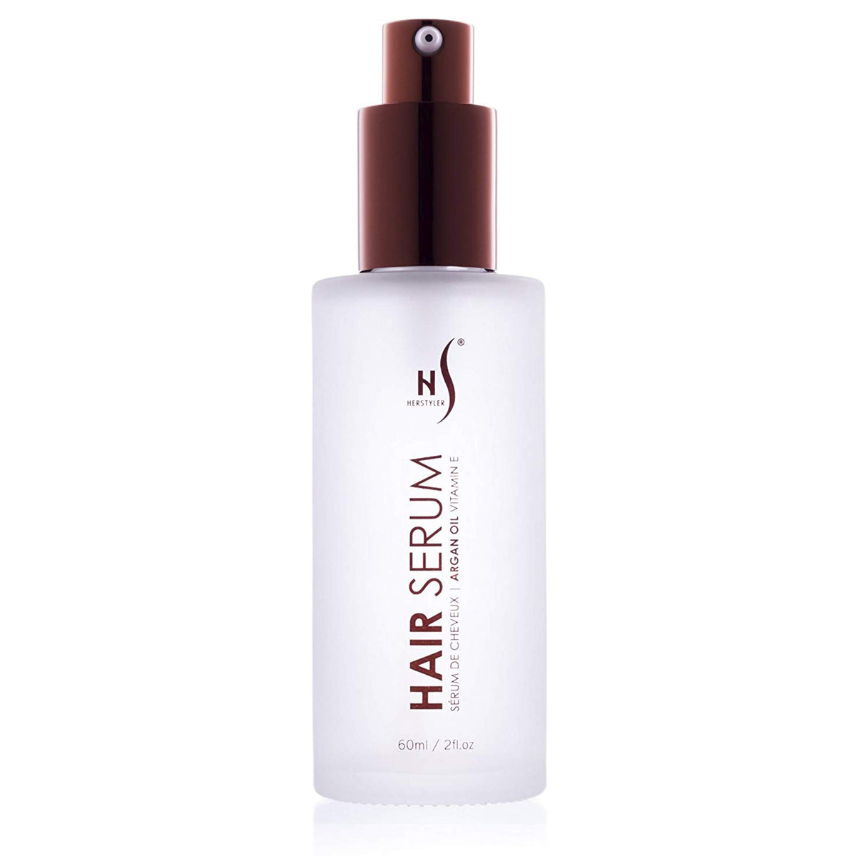 HerStyler Argan Oil Hair Serum - for Frizz, Straightening, Styling & Shine