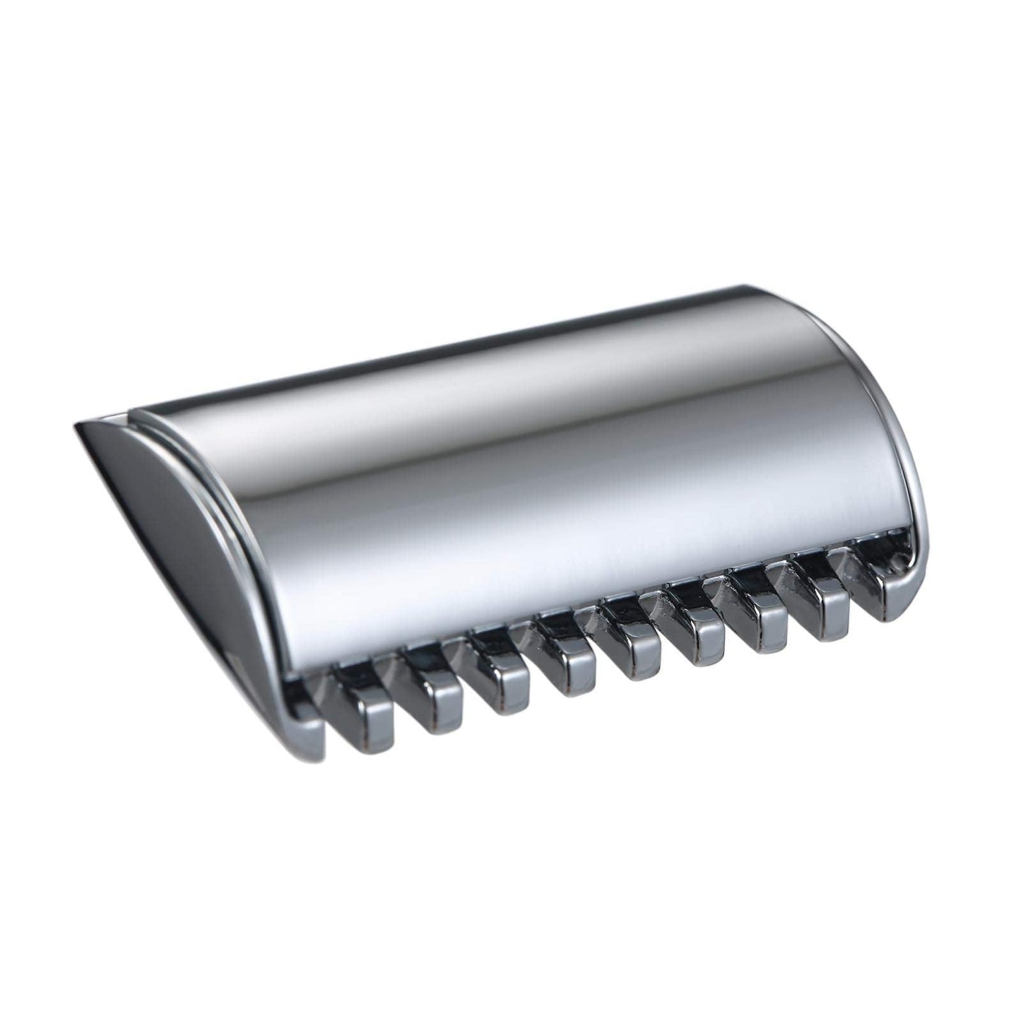 Yinhing 1PC Traditional Replacement Safety Head Chrome Scalloped Bar Double Safety Head Shaving Open Comb for Men Barber Male Home Use Shaving Tools Beauty and Personal Care Yinhing