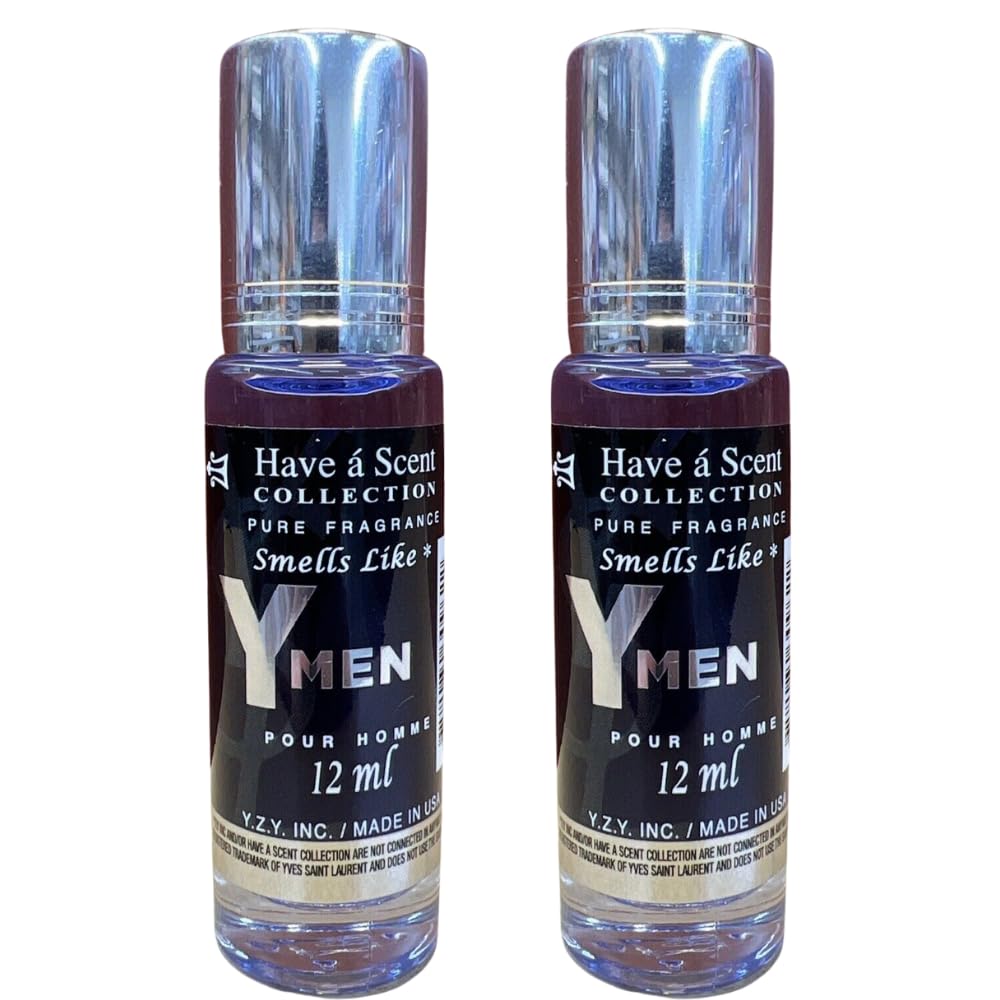 E de B Fragrance Perfume smell like YSL Y M Roll On Oil 12ml (Pack of 2) Beauty & Personal Care E de B