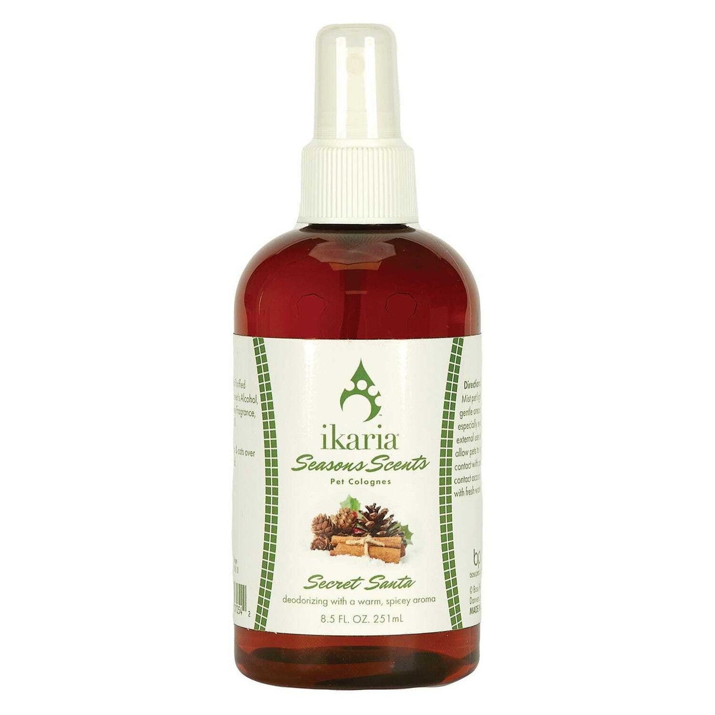 IK Secret Santa Cologne 8.5oz Beauty & Personal Care Ikaria