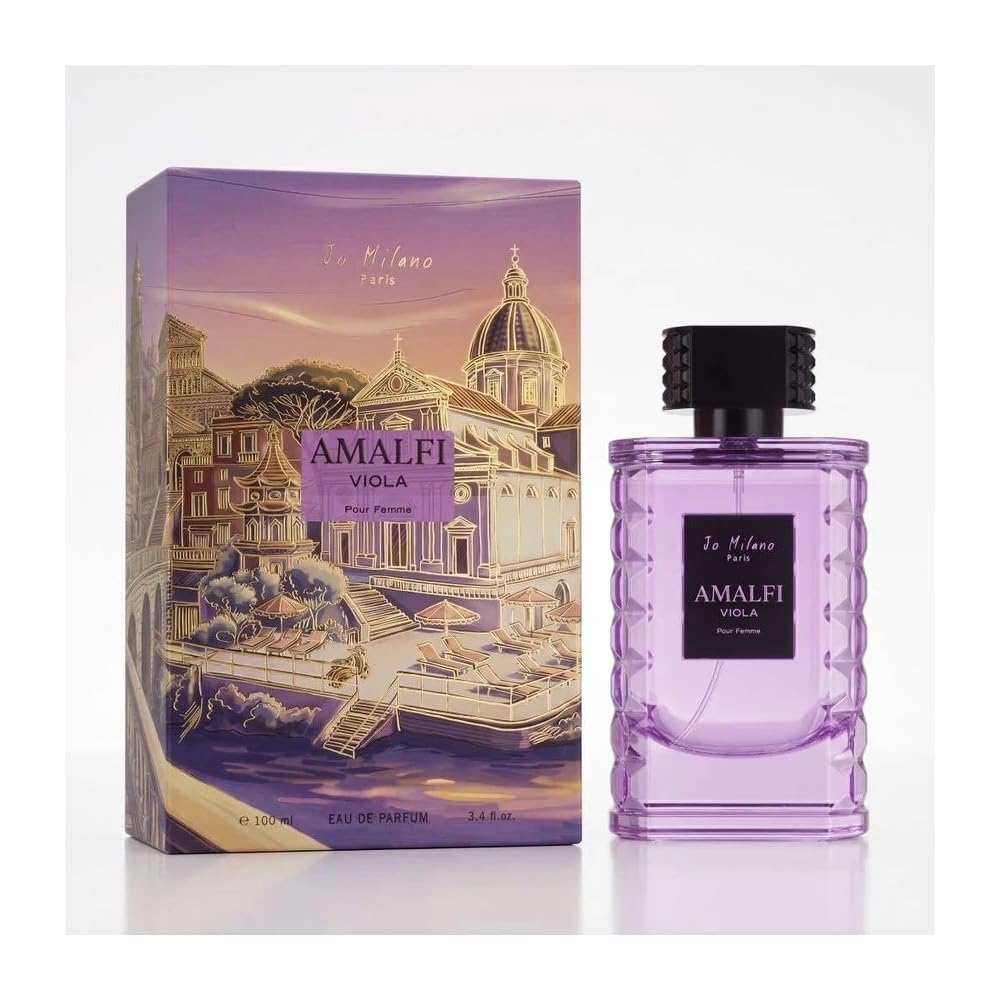 Jo Milano Paris AMALFI VIOLA for WOMEN Eau de Parfum Spray, 3.4fl Ounce 100ml (Women)