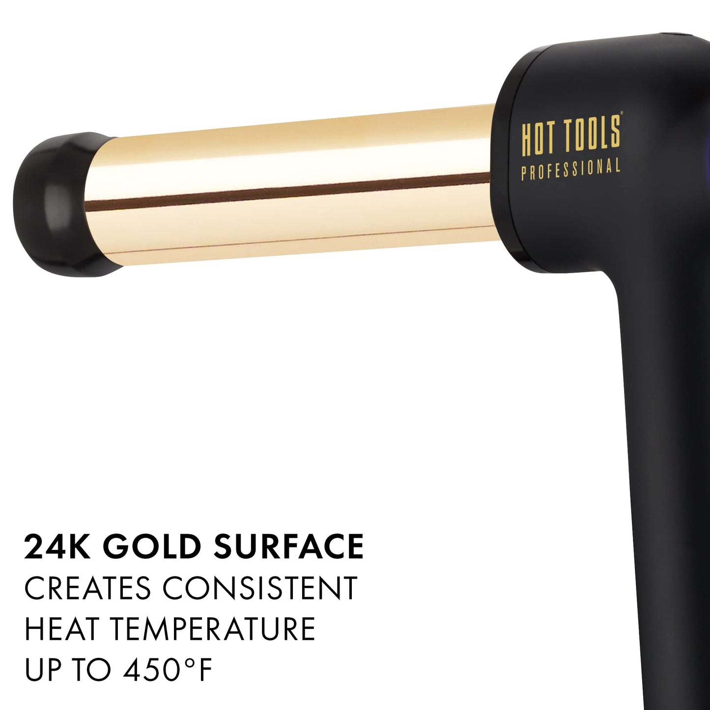 Hot Tools Pro Artist 24K Gold Curlbar Curling Wand | Long Lasting, Defined Curls (1-1/4 in) Beauty & Personal Care HOT TOOLS