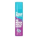 rave Hairspray 4x Mega Unscented Aerosol, 11 oz Beauty & Personal Care rave
