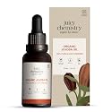 Juicy Chemistry Organic Jojoba Oil, 30 Ml Pure, Cold Pressed & Virgin Carrier Oil For Skin, Hair & Cuticles Naturally Rich In Vitamin E & Ceramides Beauty & Personal Care Juicy Chemistry