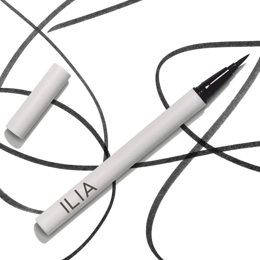 ILIA - Clean Line Liquid Liner with Precision Tip | Quick Dry, Water Resistant, Smooth Application | Carbon Black-Free, Non-Toxic, Vegan, Cruelty-Free Beauty & Personal Care ILIA