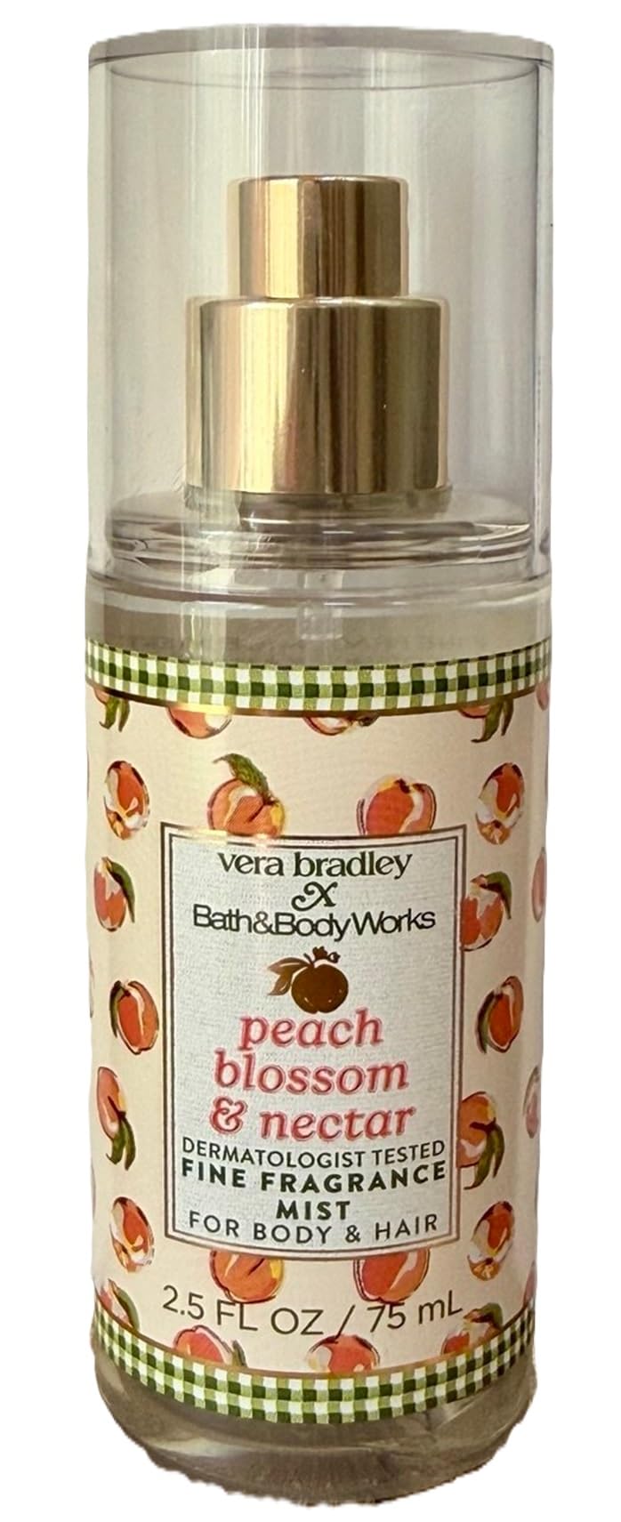 Bath and Body Works Travel Size Fine Fragrance Mist - Classic and Seasonal Scents - 2.5 fl oz each (Peach Blossom and Nectar) Beauty & Personal Care Bath & Body Works