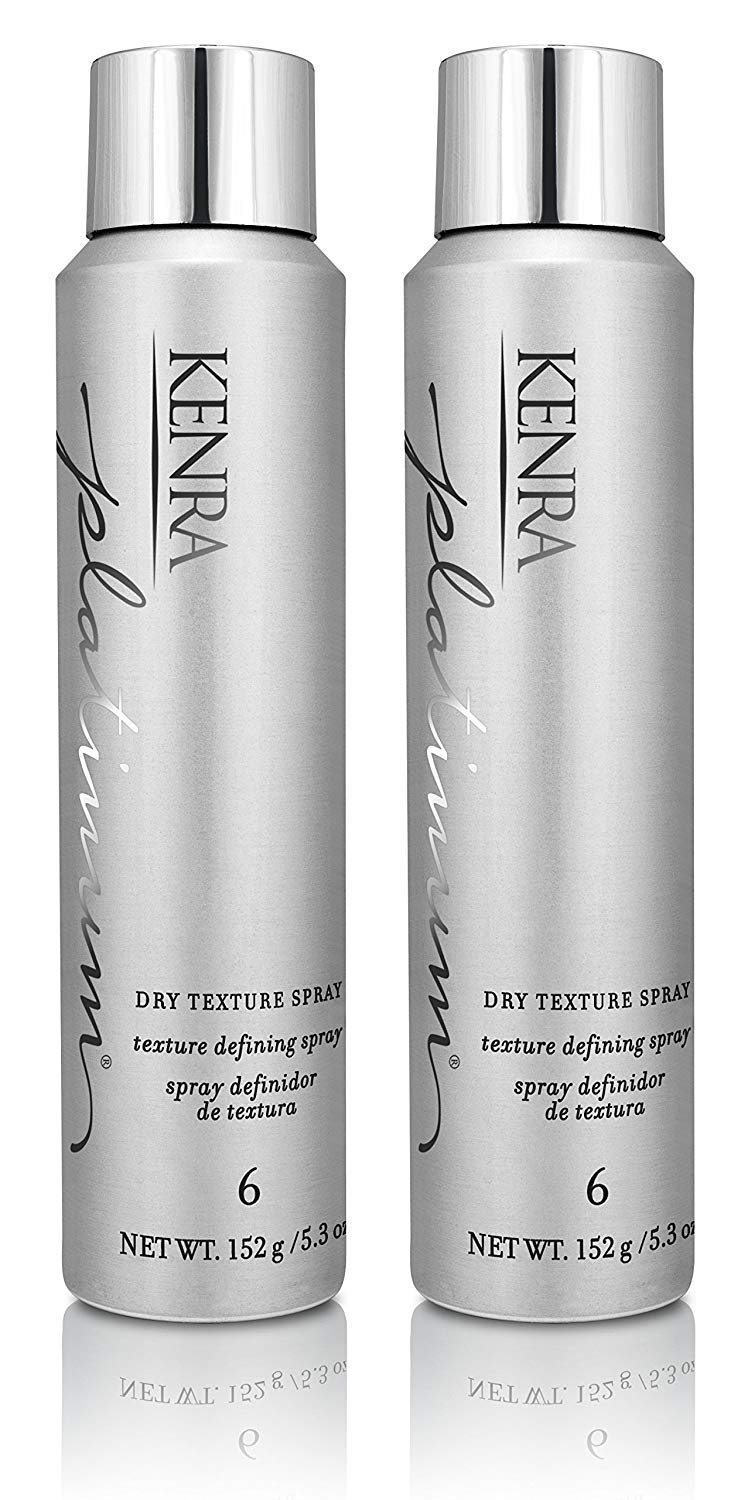 Kenra Platinum Dry Texture Spray 6 | Texture Defining Styler | Increases Texture & Fullness | Absorbs Oils & Impurities | Ultra-Lightweight