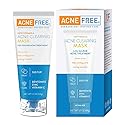 AcneFree Acne Clearing Mask, 3.5% Sulfur Acne Treatment, Absorbs Excess Oil and Unclogs Pores with Vitamin C, Bentonite, and Zinc, 1.7 Ounce Beauty & Personal Care AcneFree