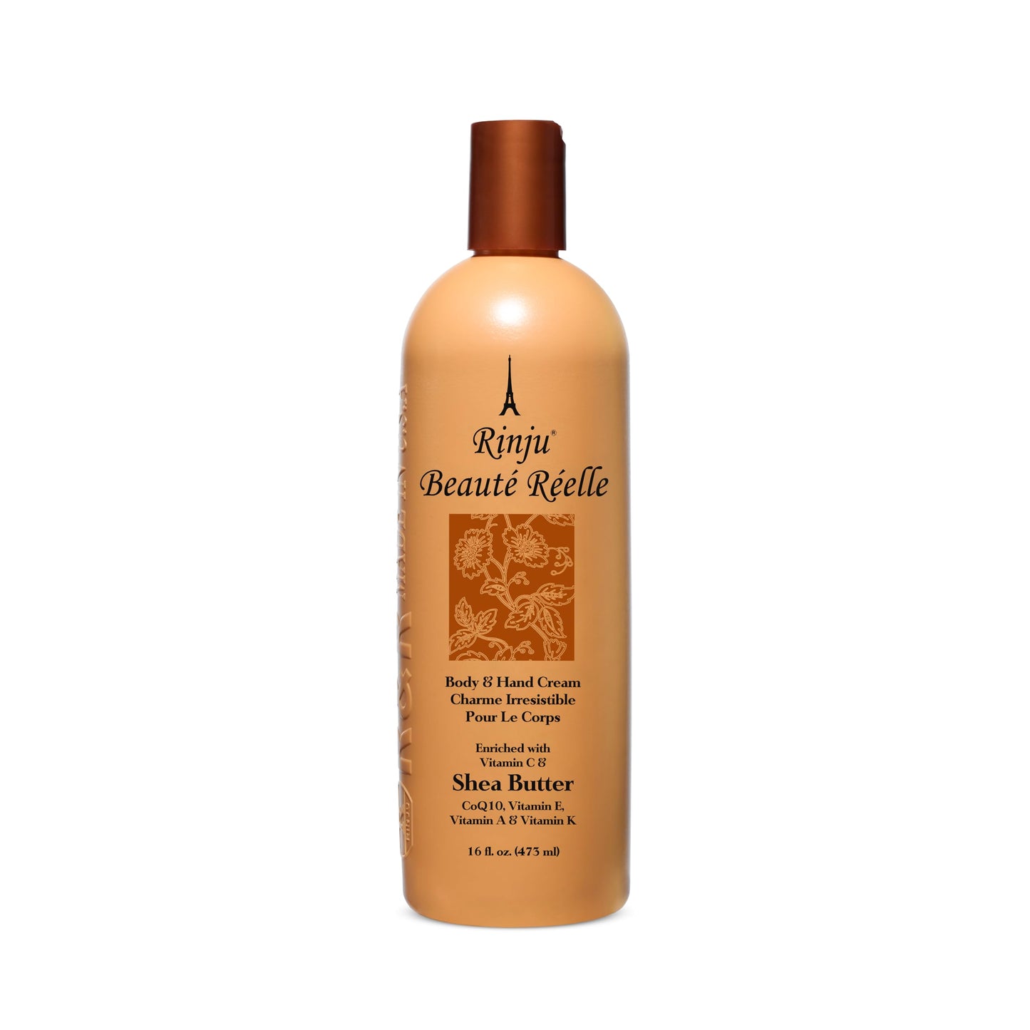 Rinju Body & Hand Lotion - Pack of 3 Non-Greasy Lotion for Women & Men - 16oz - Rubee Cacao Butter Lotion for Extremely Dry Skin - Vitamin E Beauty & Personal Care Rinju