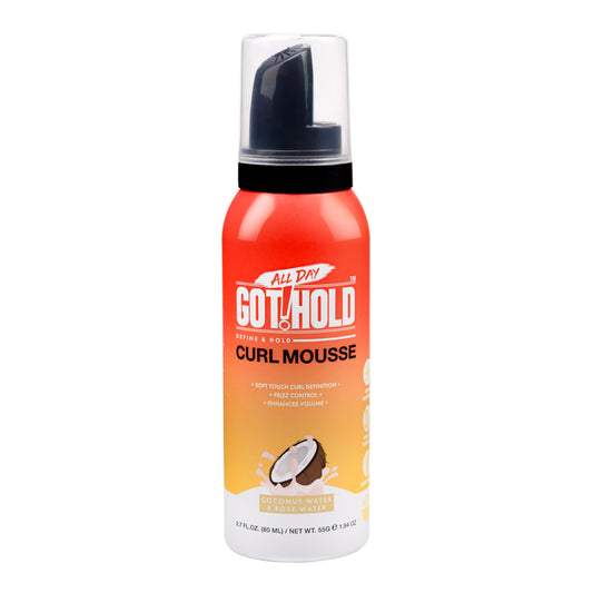 ALL DAY GOT HOLD Hait styling Curl Mousse 2.7fl.oz/80ml Beauty & Personal Care ALL DAY GOT HOLD