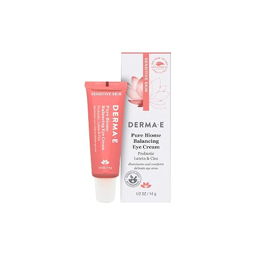 Derma E Pure Biome Balancing Eye Cream for Women - 0.5 oz Cream Beauty & Personal Care Derma E
