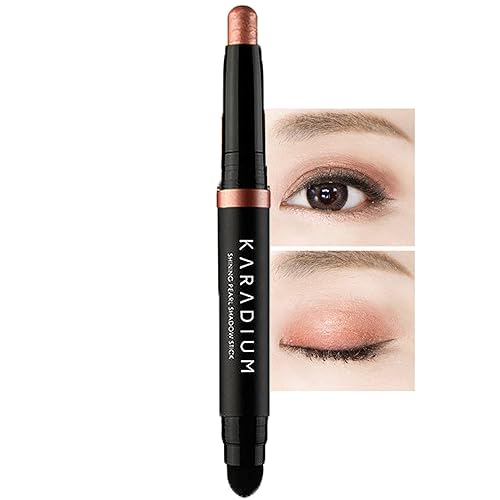 KARADIUM Shining Pearl Smudging Eye Shadow Stick, 1.4 g, #9 Rose Gold Beauty & Personal Care KARADIUM