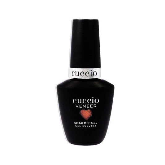 Cuccio Veneer Soak Off Gel - Brownie Points Colour for Women - 0.44 oz Nail Polish