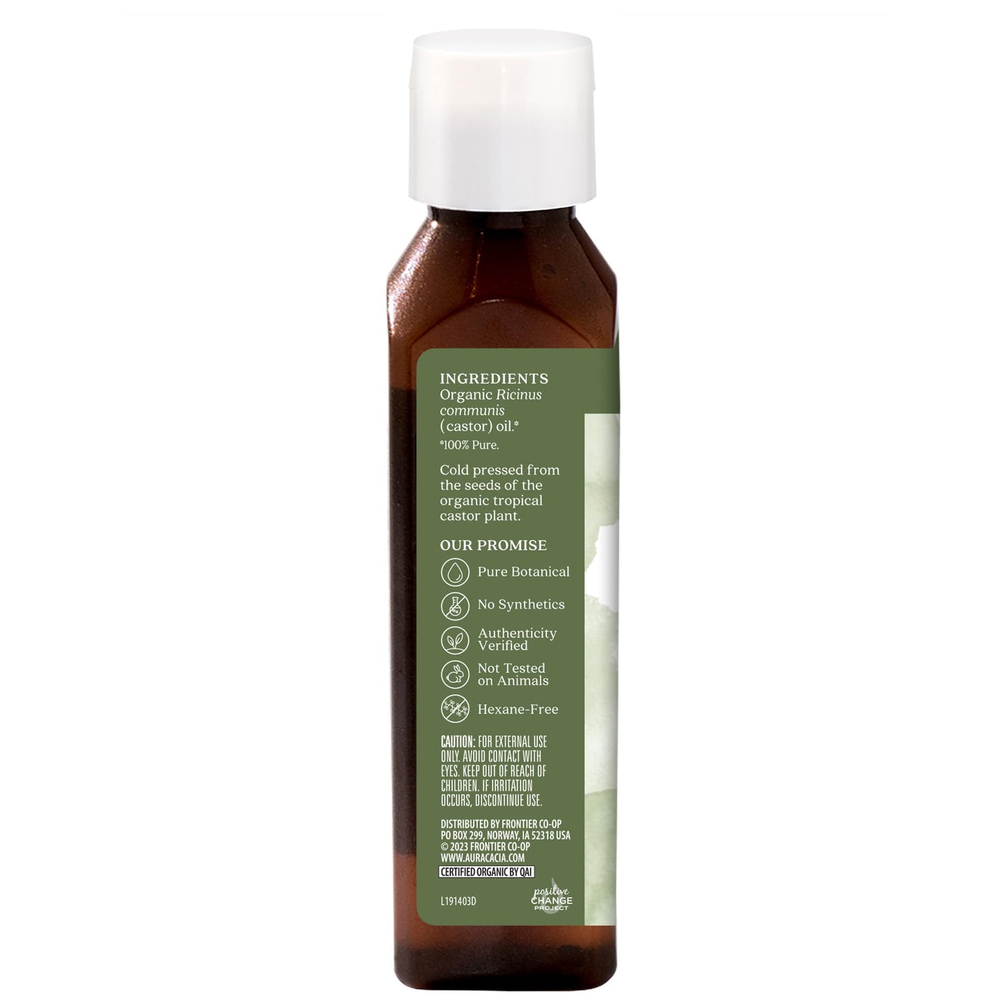 2 Packs of Aura Cacia Skin Care Oil - Organic Castor Oil - 4 Fl Oz Beauty & Personal Care Aura Cacia