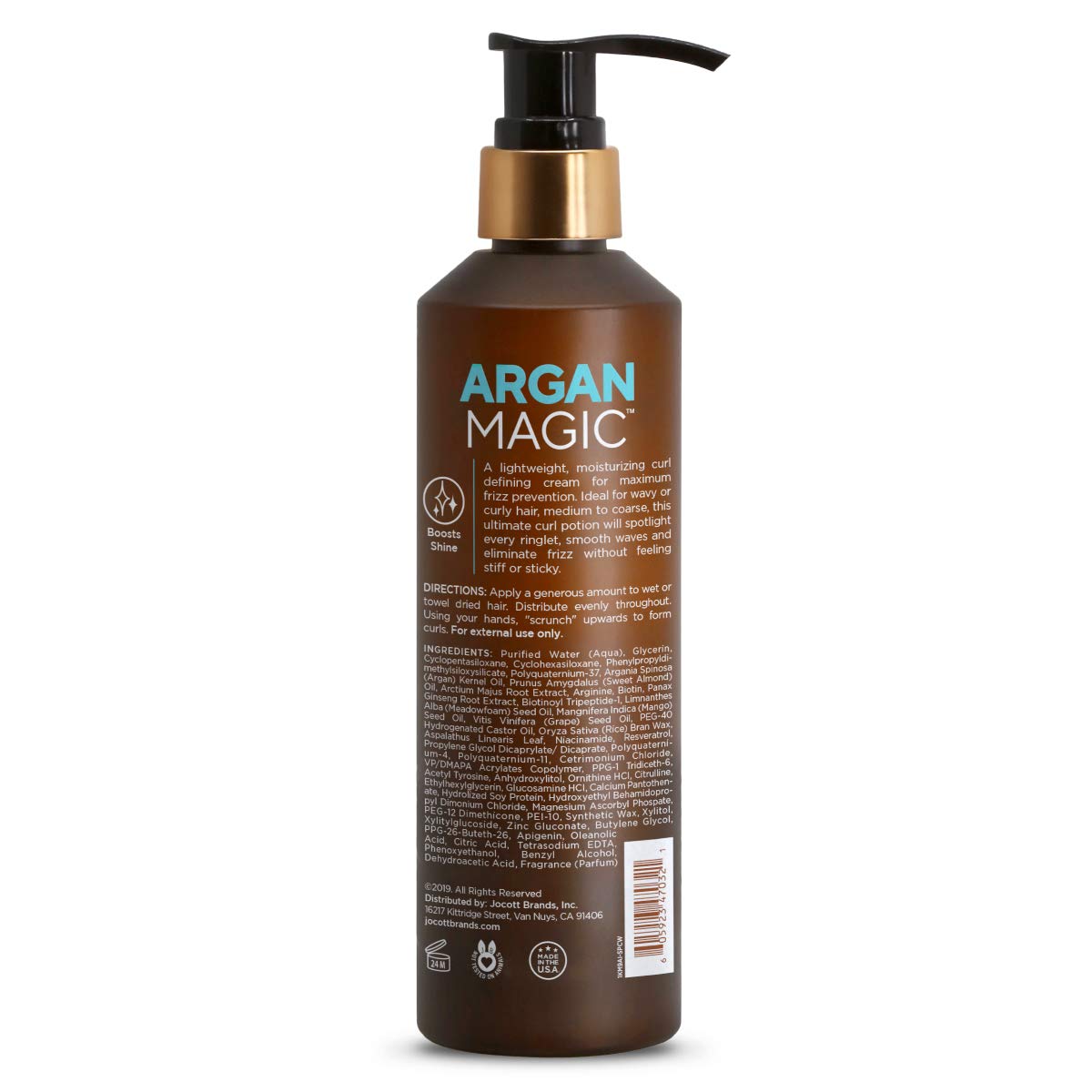 ARGAN MAGIC Defining Curl Cream - Enhances Waves and Curls While Adding Definition | Conditions, Detangles, and Reduces Frizz | Paraben Free (8.5 Beauty & Personal Care Argan Magic