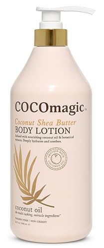 Cocomagic Coconut Shea Butter Body Lotion | Deeply Hydrating & Non-Greasy Moisturizer for Soft, Smooth Skin | Paraben-Free & Gentle for All Skin Types Beauty & Personal Care Cocomagic