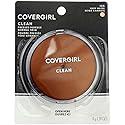 CoverGirl Clean Pressed Powder Compact, Buff Beige 125 .39 oz (11 g) Beauty & Personal Care COVERGIRL