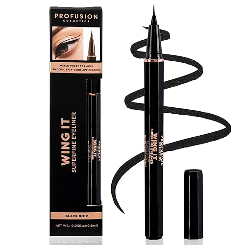 Profusion Cosmetics WING IT Superfine Eye Liner - Makeup with Long Lasting, Cruelty-free and Wonderful Design Eye Liner Beauty & Personal Care Profusion Cosmetics