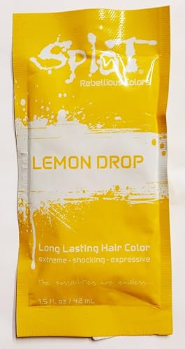 SPLAT Splat Hair Color 1.5 Oz Individual Packs Lemon Drop Beauty & Personal Care Splat
