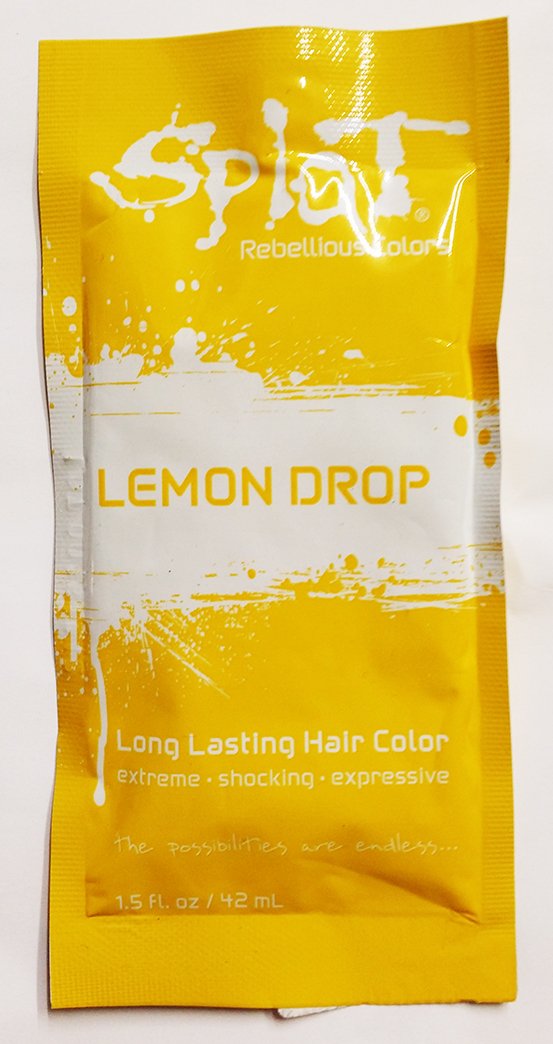 SPLAT Splat Hair Color 1.5 Oz Individual Packs Lemon Drop Beauty & Personal Care Splat