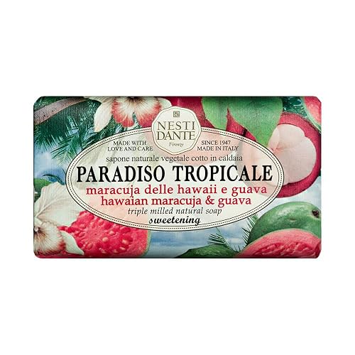 Nesti Dante Nesti dante paradiso tropicale triple milled natural soap - hawaiian maracuja and guava, 8.8oz, 8.8 Ounce Beauty & Personal Care Nesti Dante