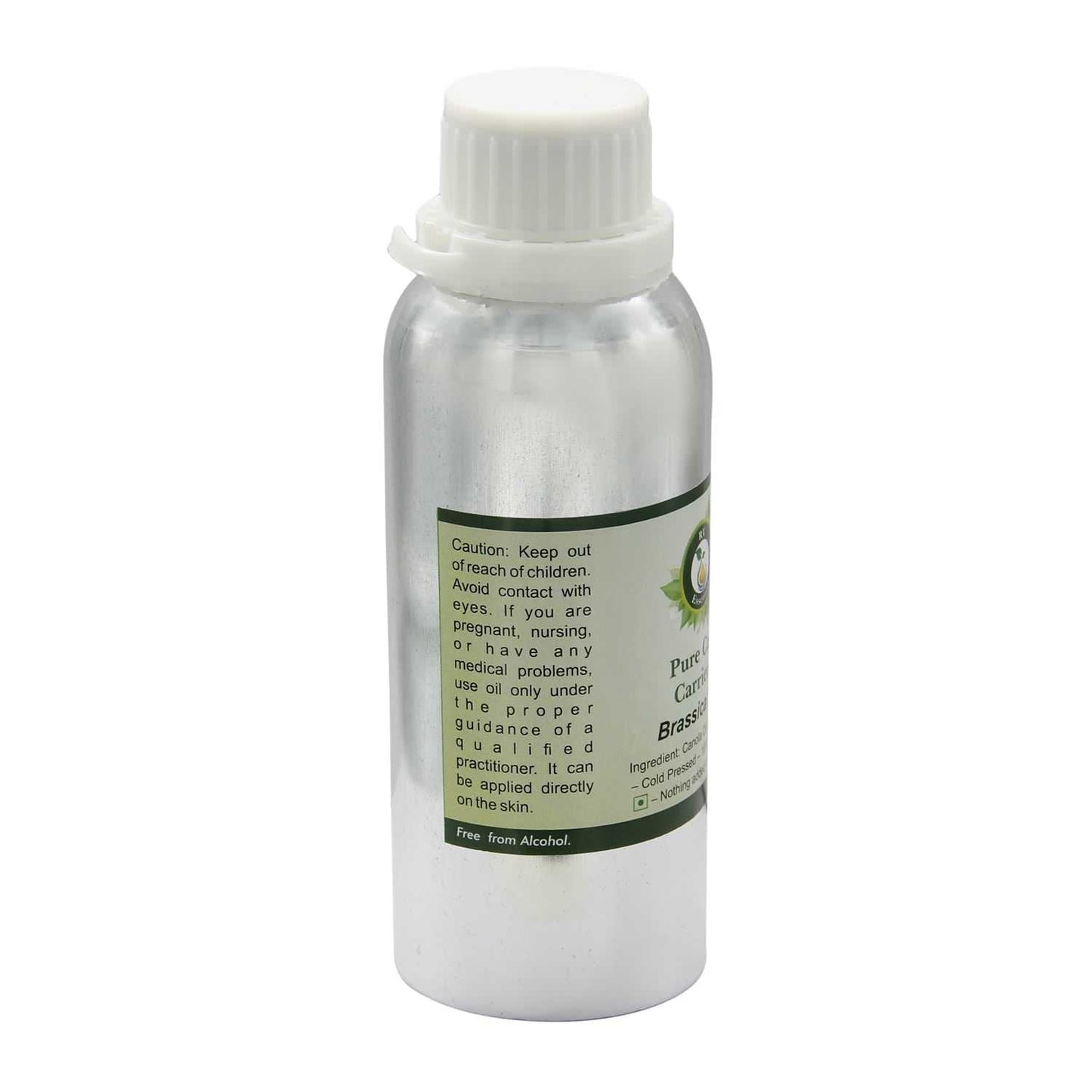R V Essential Pure Canola Carrier Oil 1250ml (42oz)- Brassica Napus (100% Pure and Natural Cold Pressed) Beauty and Personal Care R V Essential