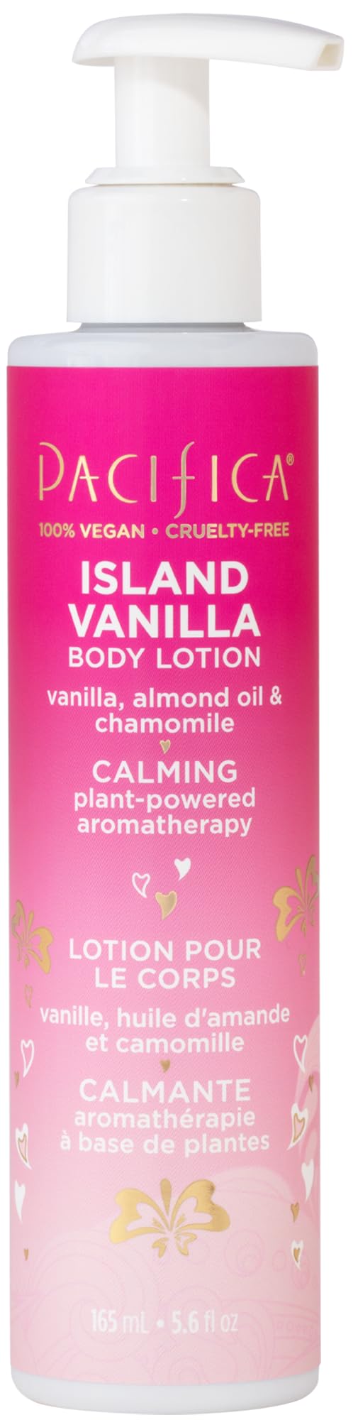 Pacifica Body Lotion - Island Vanilla Body Moisturizer - Plant Powered Aromatherapy - Tropical Vanilla Coconut Scent -w/Vitamin E, Almond Oil Beauty & Personal Care Pacifica
