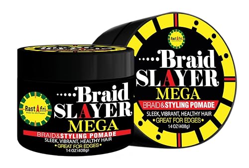 Rast A Fri BRAID SLAYER - MEGA - Edge Control, Styling Pomade Beauty & Personal Care Rast A Fri