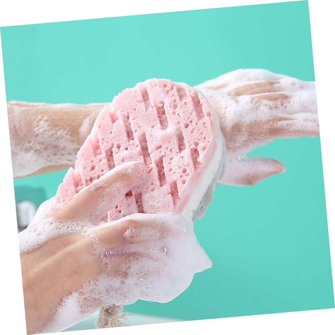 VICASKY 4pcs Sponges for Body Cleaning Exfoliating Sponge Towel Bath Wipe Body Scrubbing Tool Bathroom Accessories Random Color Beauty and Personal Care VICASKY